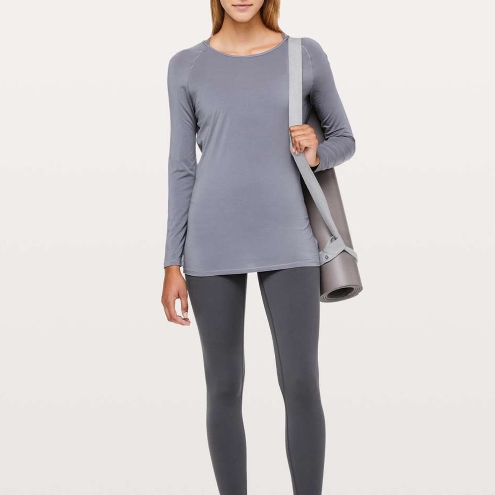 Lululemon Deep Stretch Long Sleeve Open Back Top